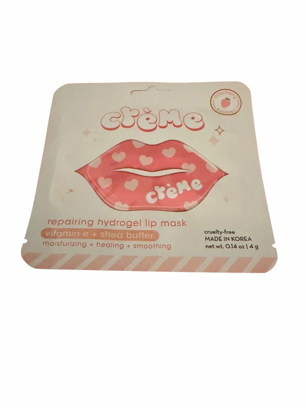 crème Repairing Hydrogel Lip Mask – Pink